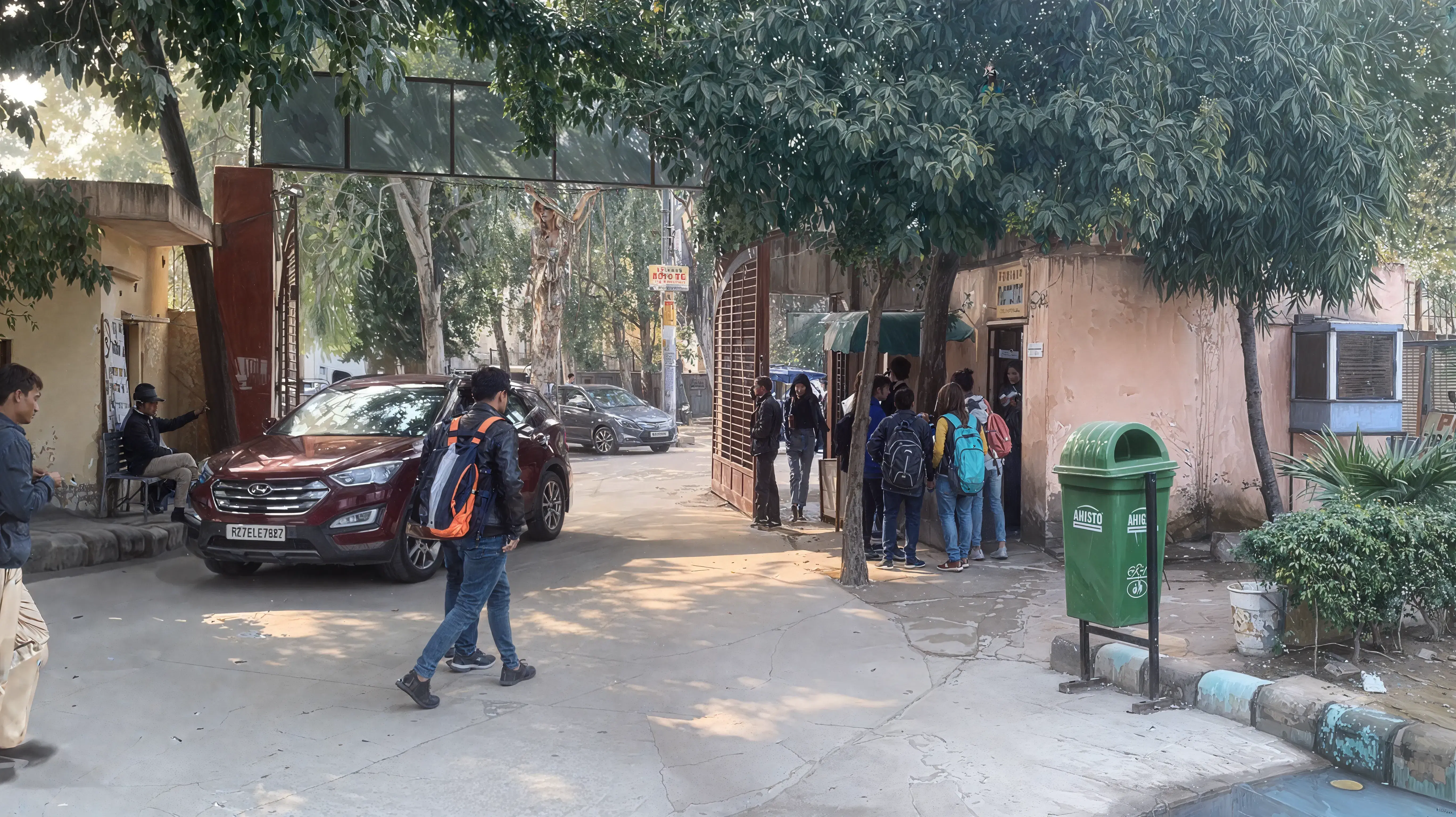 Satyawati College campus photo 4